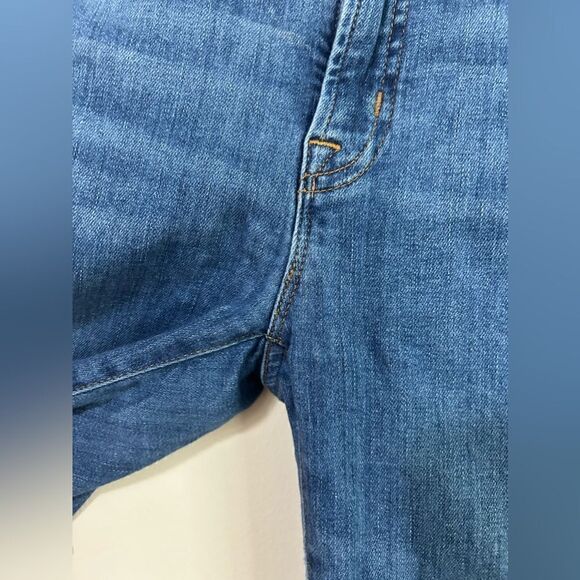 J. Crew 9” High Rise Toothpick Eco Jeans in Ocean Blue Wash - Picture 12 of 12